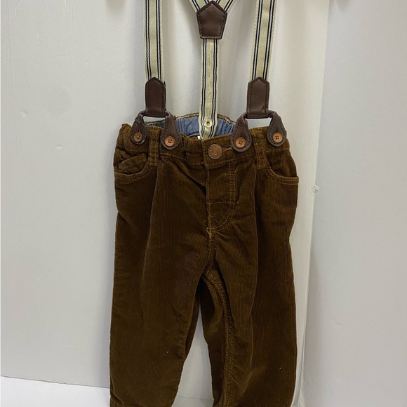 LIKE NEW ✨ H&M boy OVERALLS 👖 Size: 4-6M - Picture 2 of 8